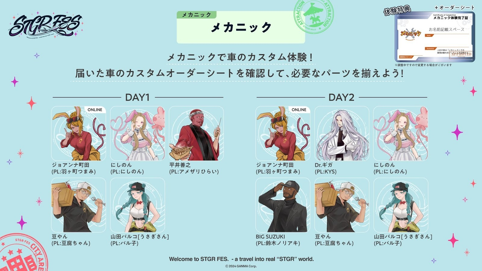 ストグラフェスメカニック