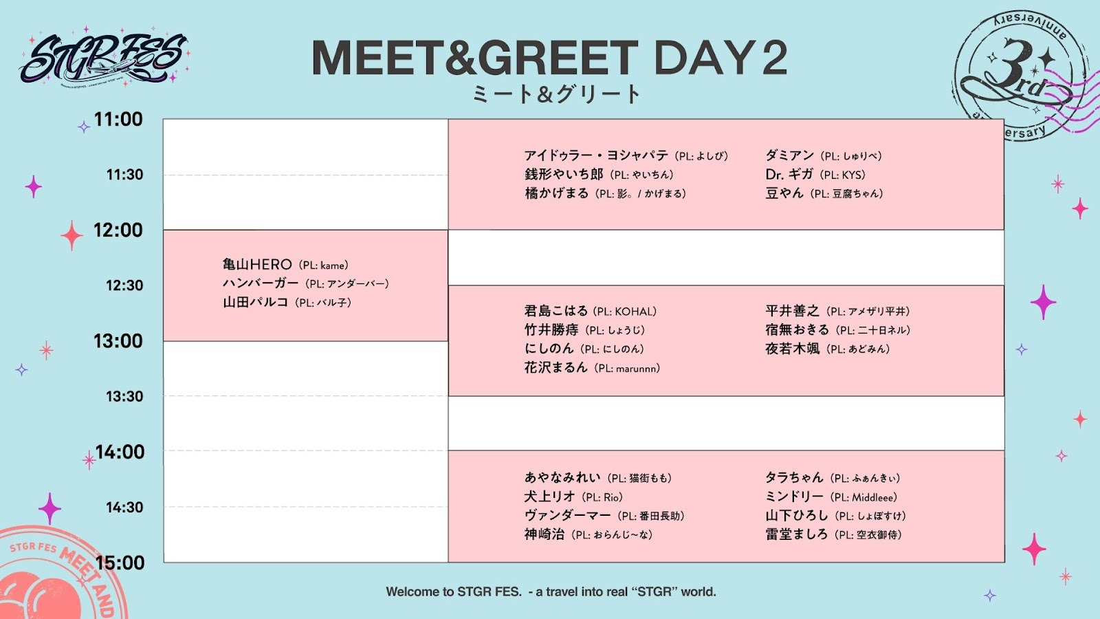 ストグラフェスMEET&GREET DAY2