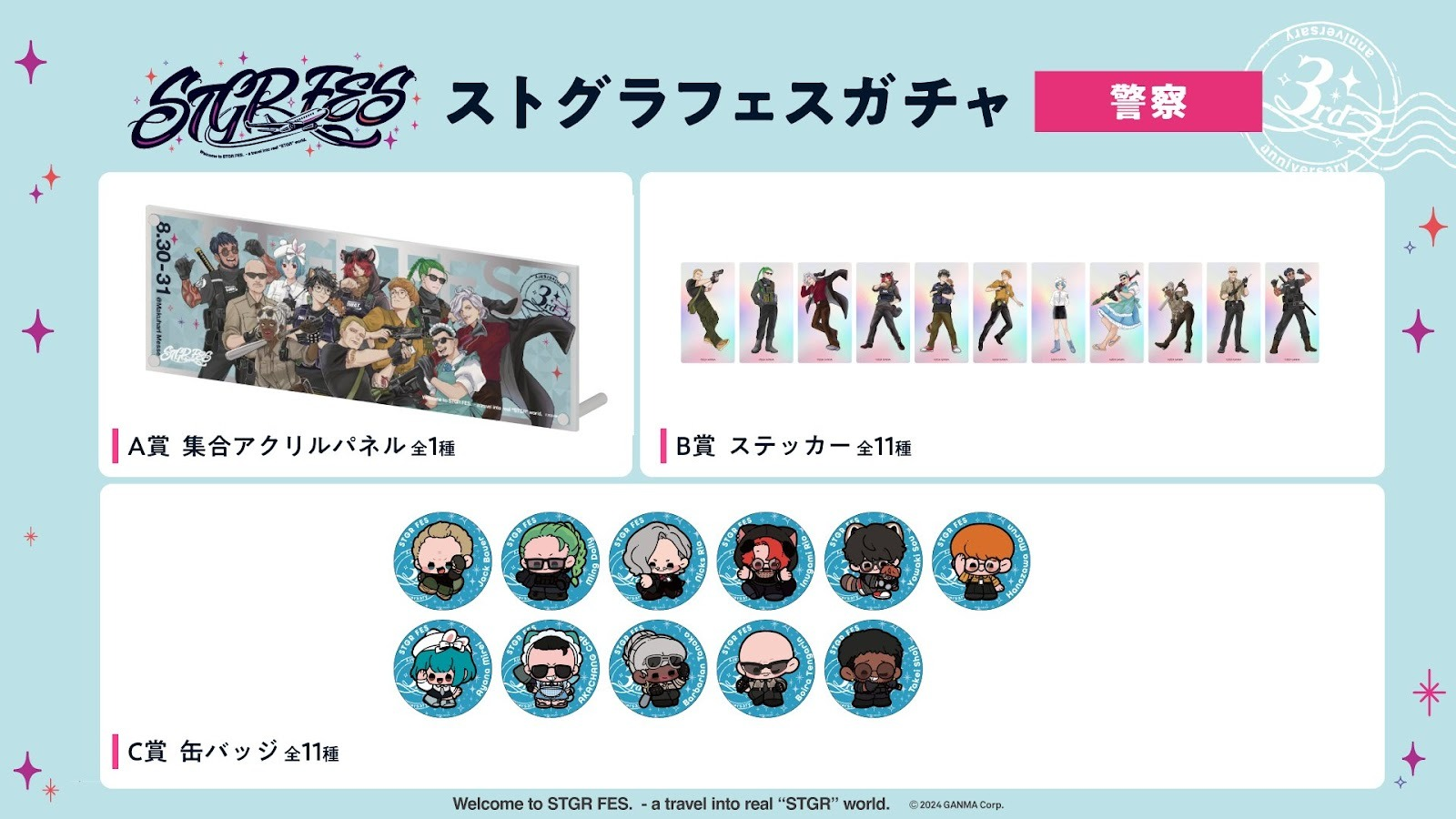 ストグラフェスガチャ